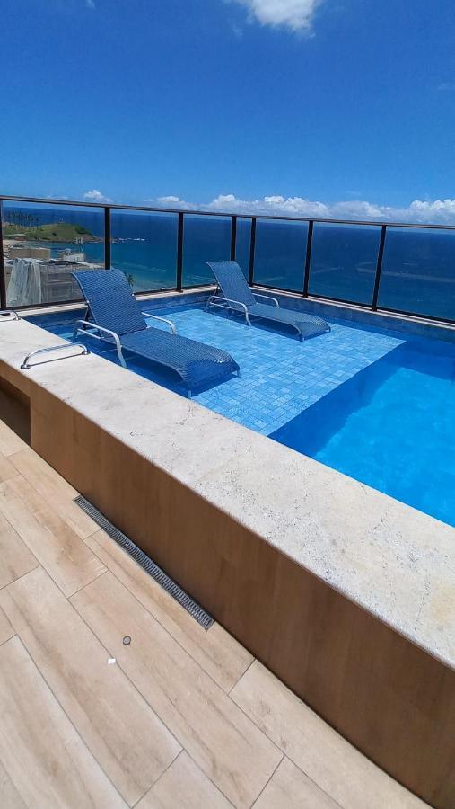 Loft Smart Farol Da Barra, Piscina Rooftop, Beira Mar No Farol Da Barra Сальвадор Экстерьер фото